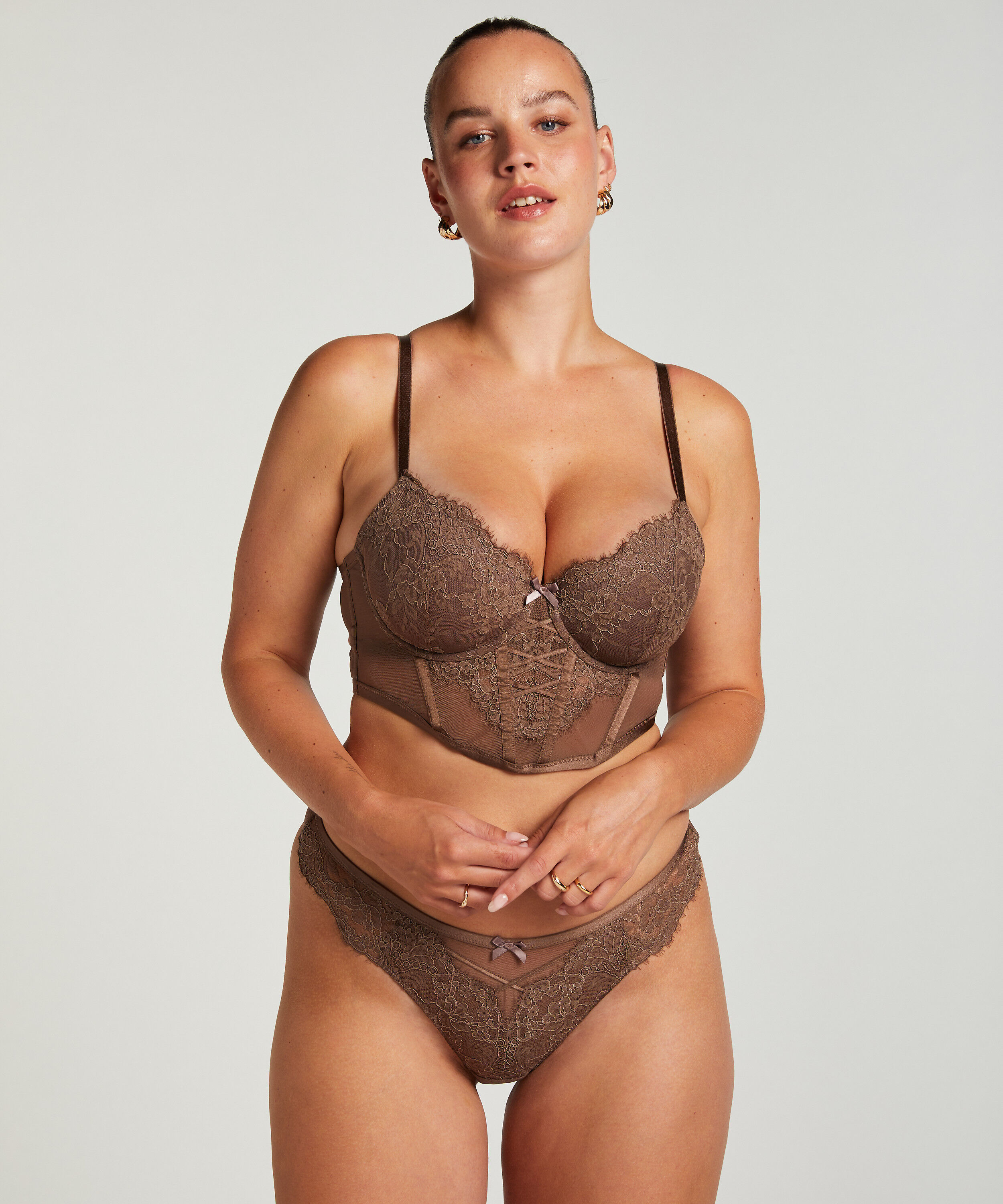 Formstøbt longline-bøjle-bh Arabella