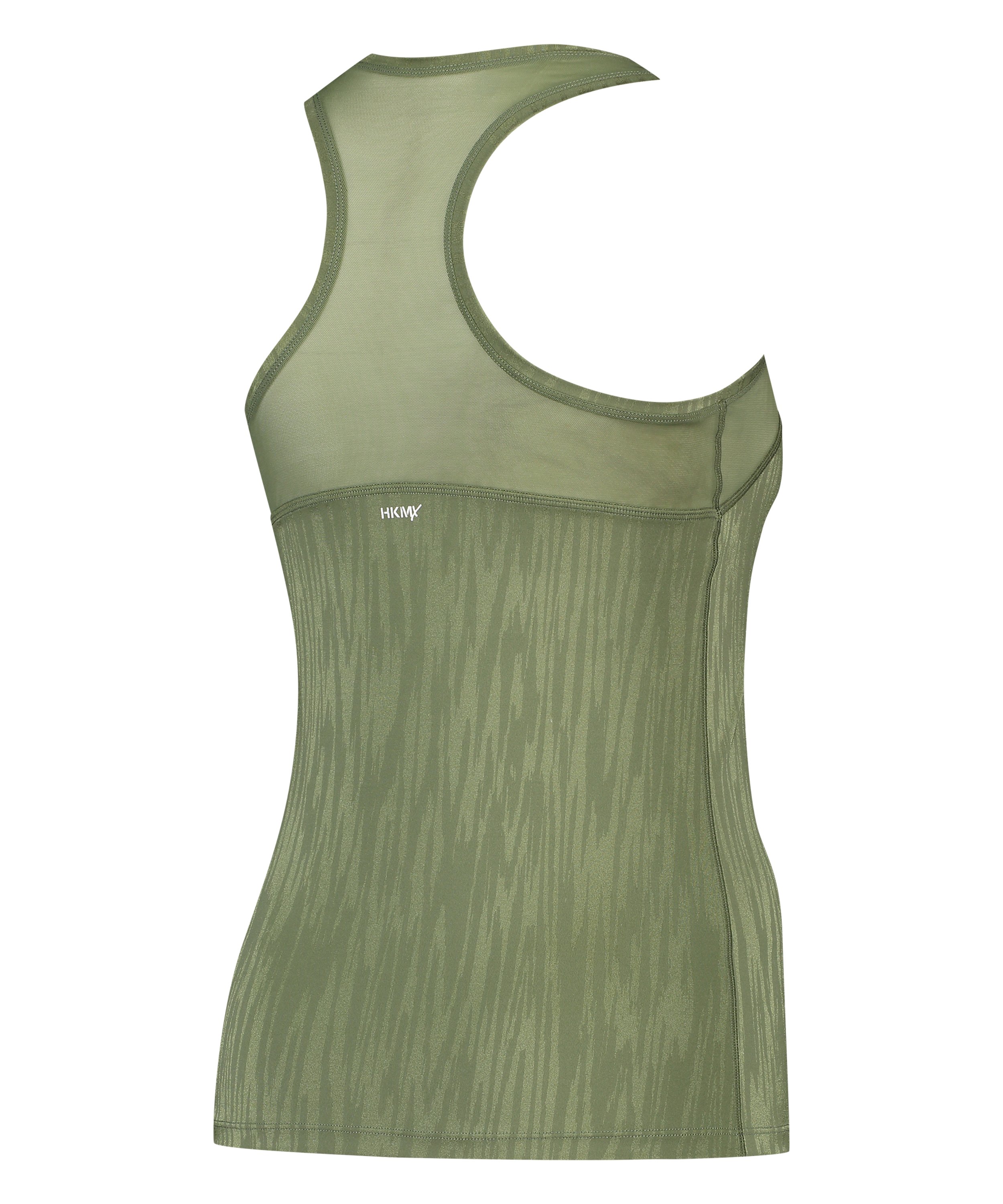 HKMX Sport slim fit tank top, Grøn, main