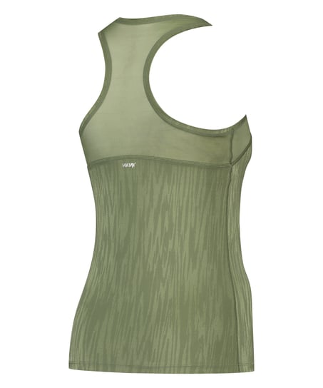 HKMX Sport slim fit tank top, Grøn
