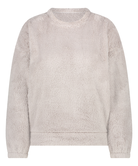 Top Fleece Snuggle, Grå