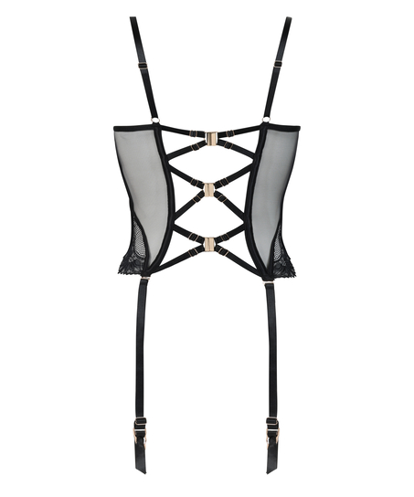 Bustier Belladonna, Sort