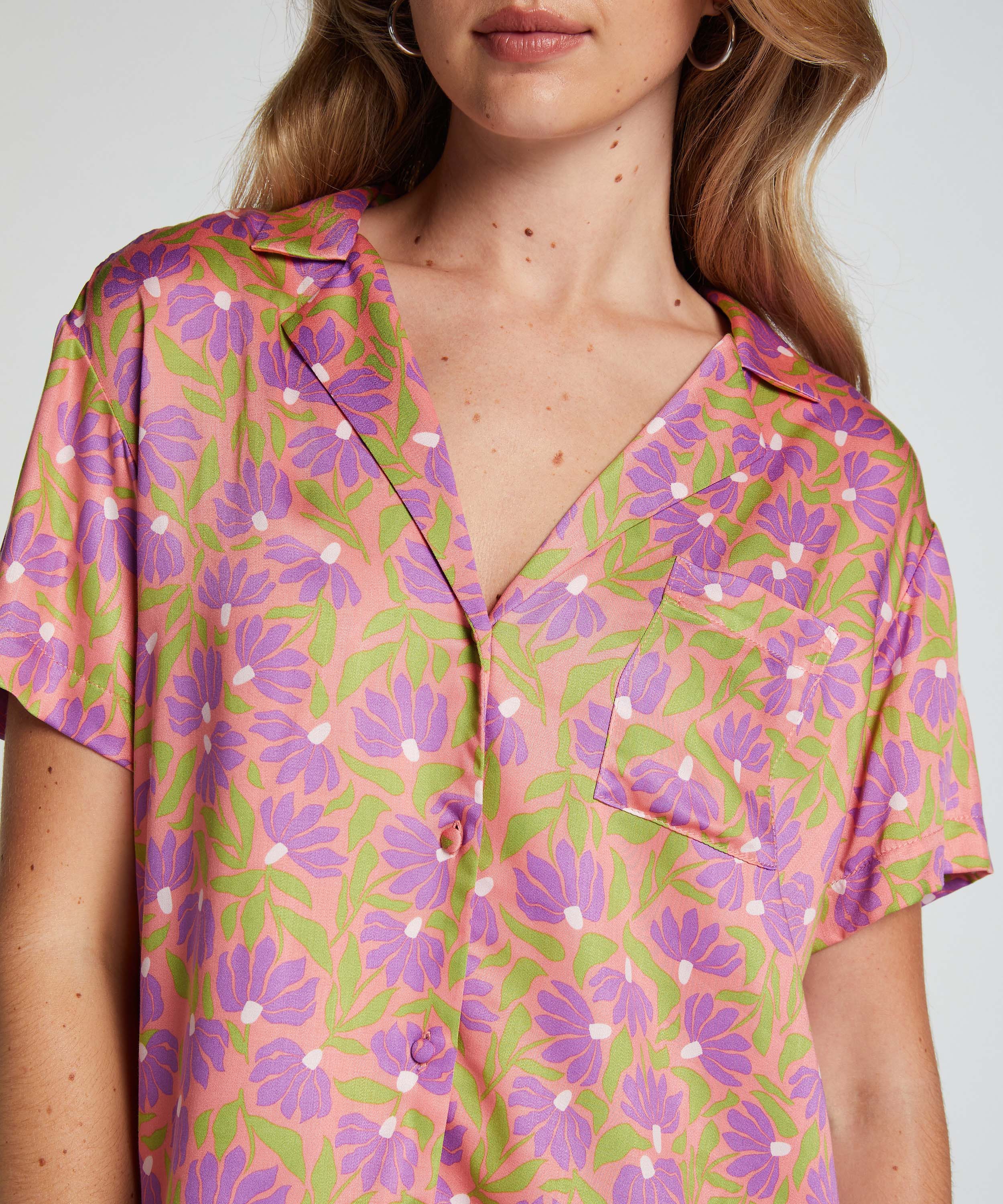 Pyjamastop Springbreakers, Lyserød, main