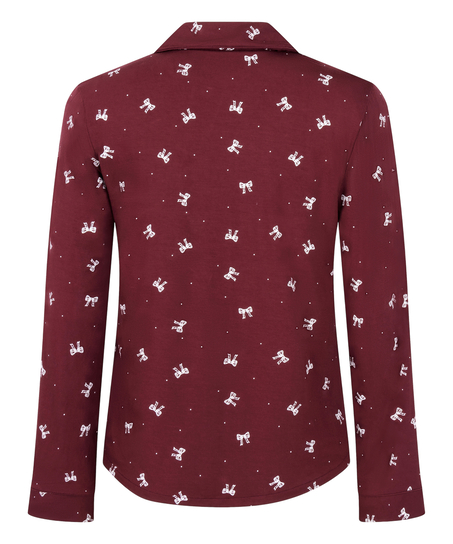 Lang&aelig;rmet jerseyjakke Essential, Lilla