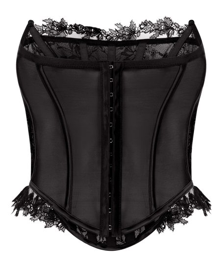 Julia bustier , Sort