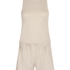 Pyjamasæt Singlet Jersey, Beige