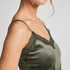 Cami top Velours Lace, Gr&oslash;n