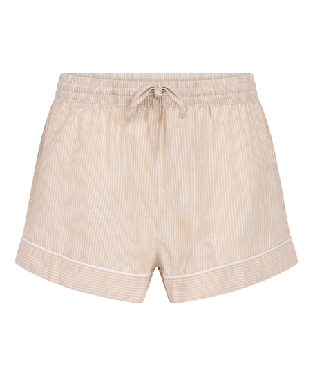 Shorts Cotton, Beige