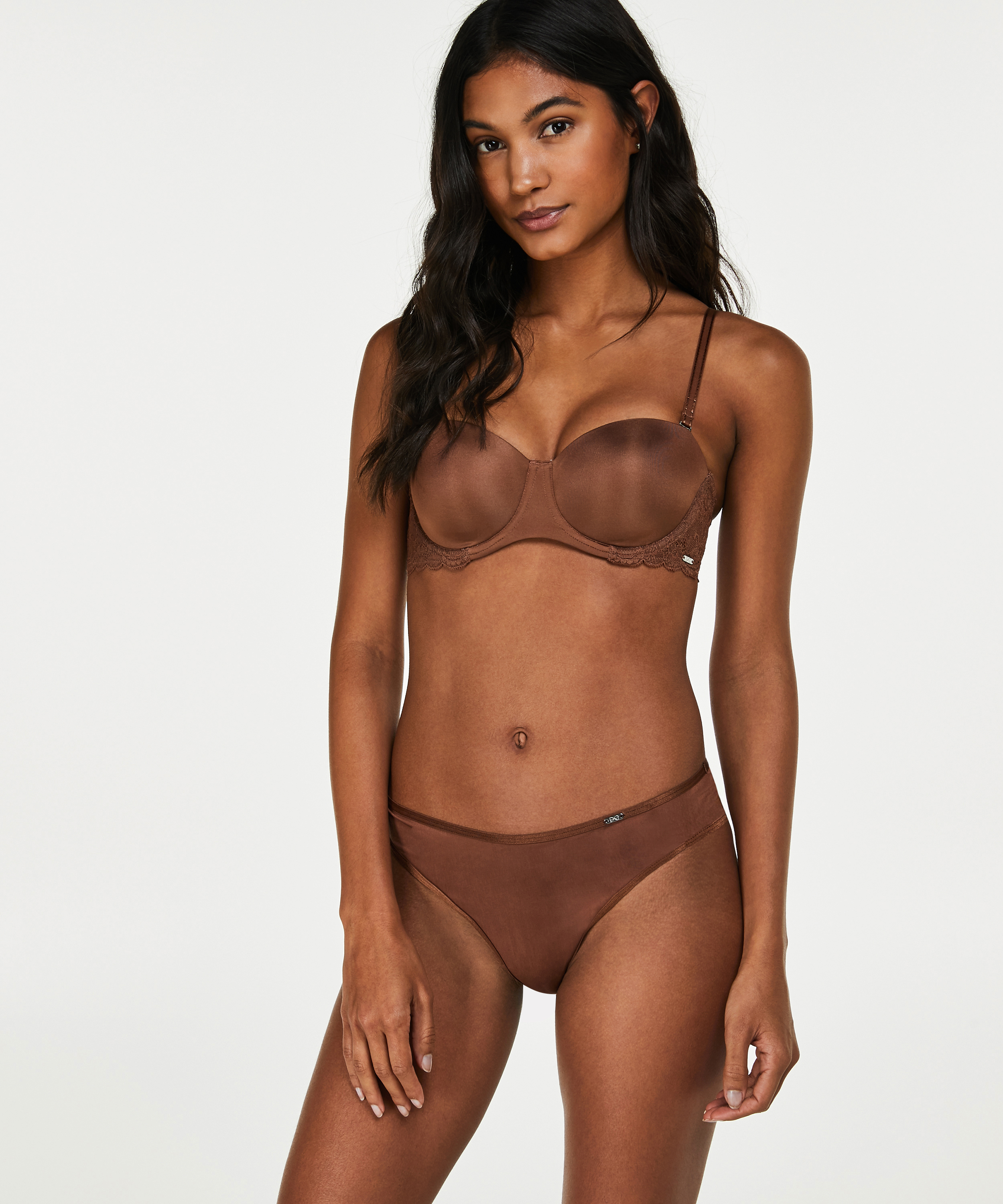 Angie brasiliansk trusse, Brun, main