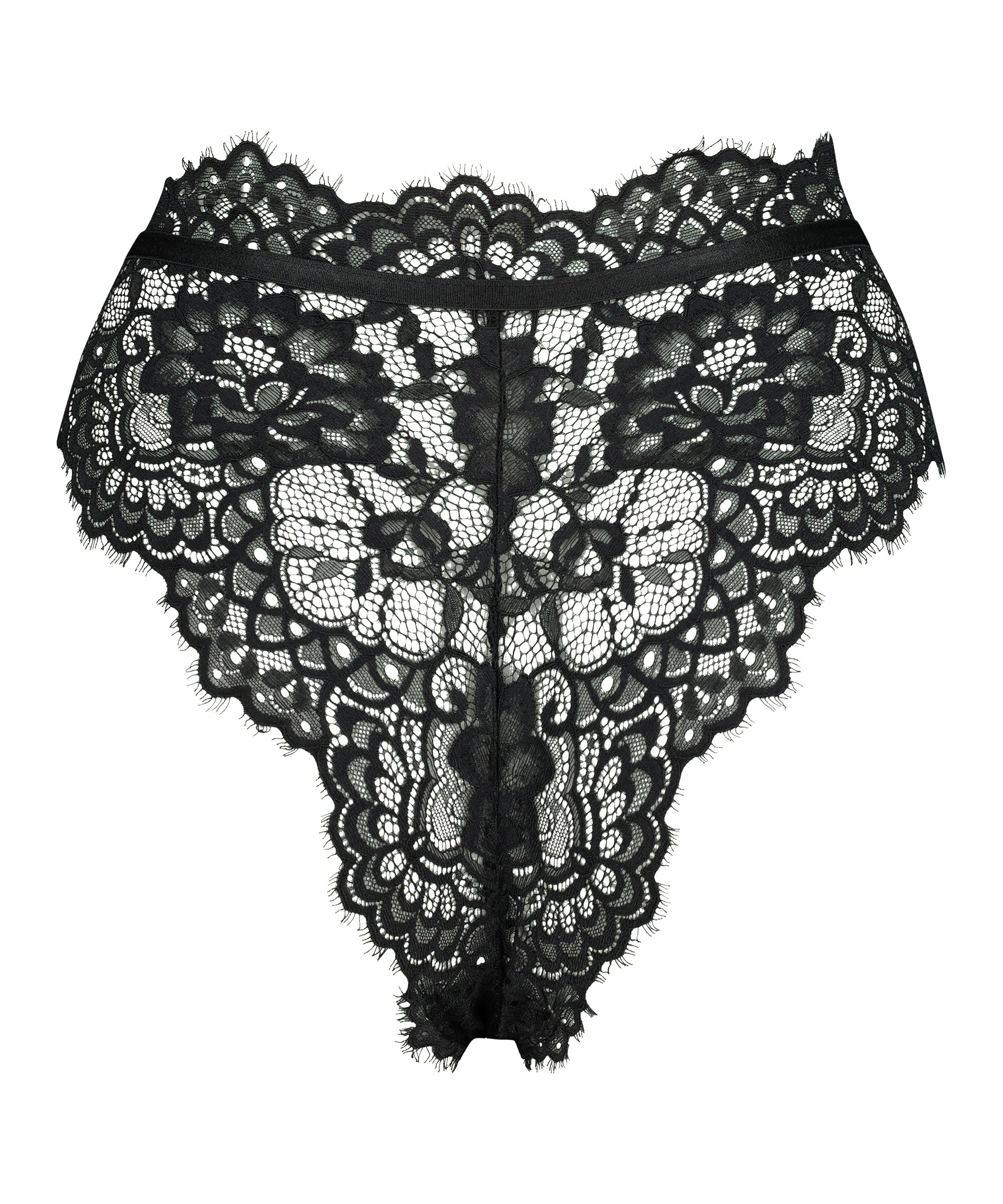 High leg brasiliansk trusse Marilyn, sort, main