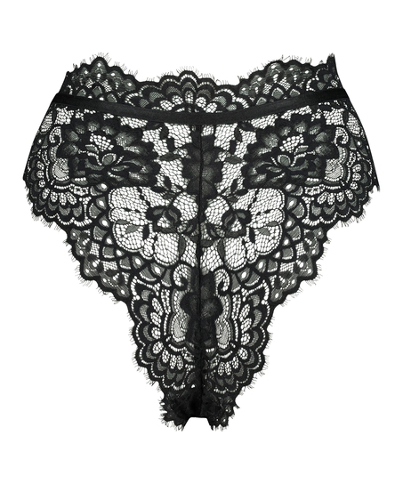 High leg brasiliansk trusse Marilyn, sort