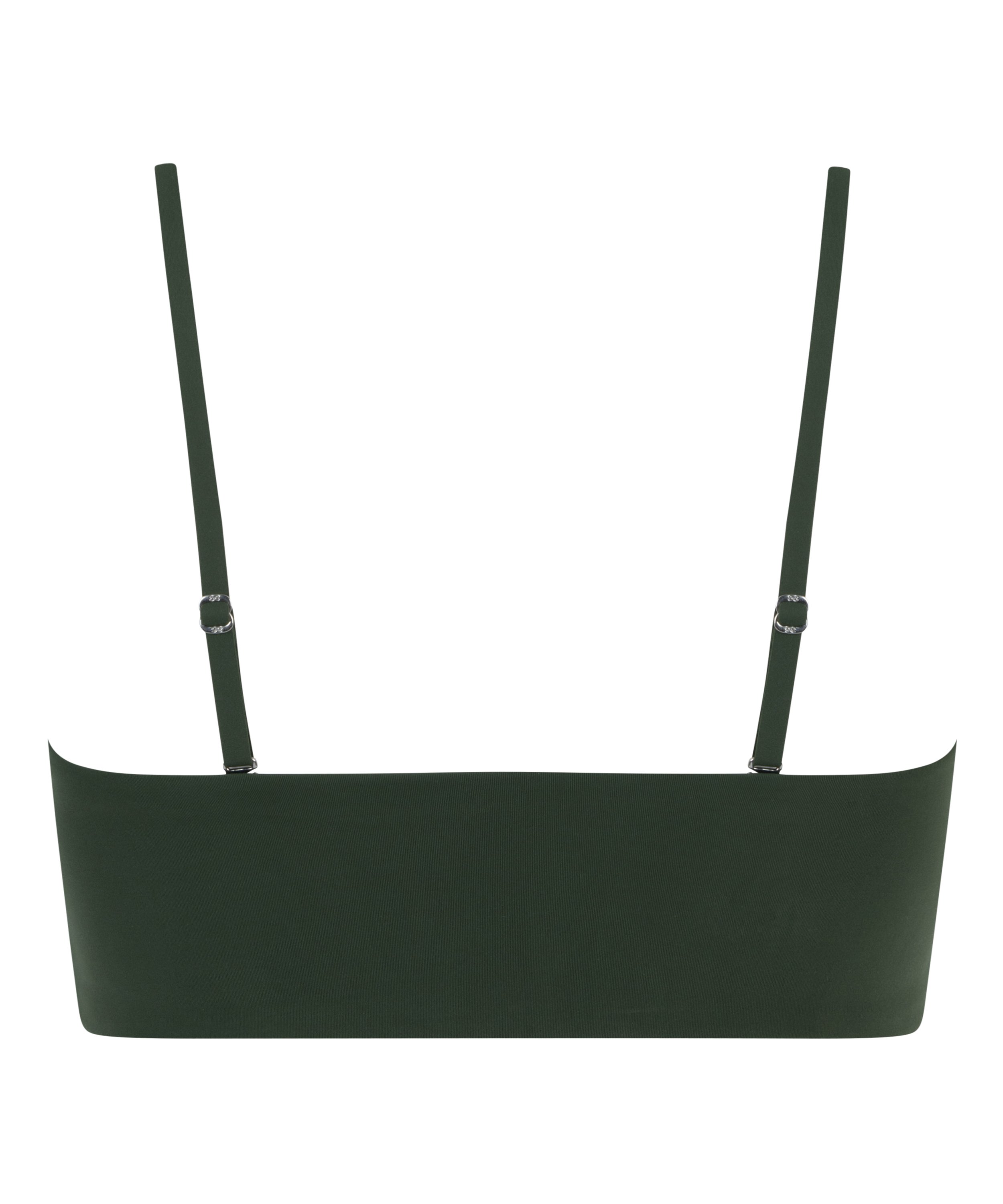 Bandeau Bralette Smooth, Grøn, main
