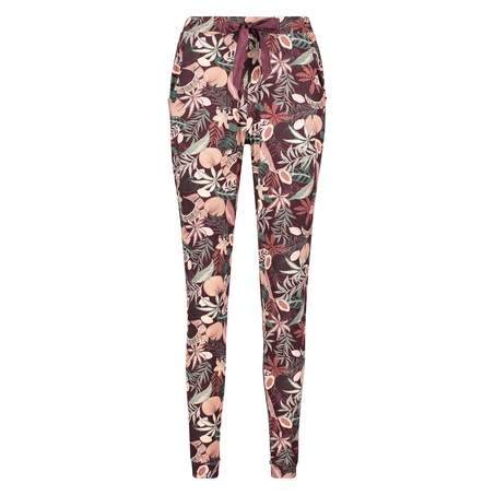 Petite jersey Pyjamasbukser, r&oslash;d