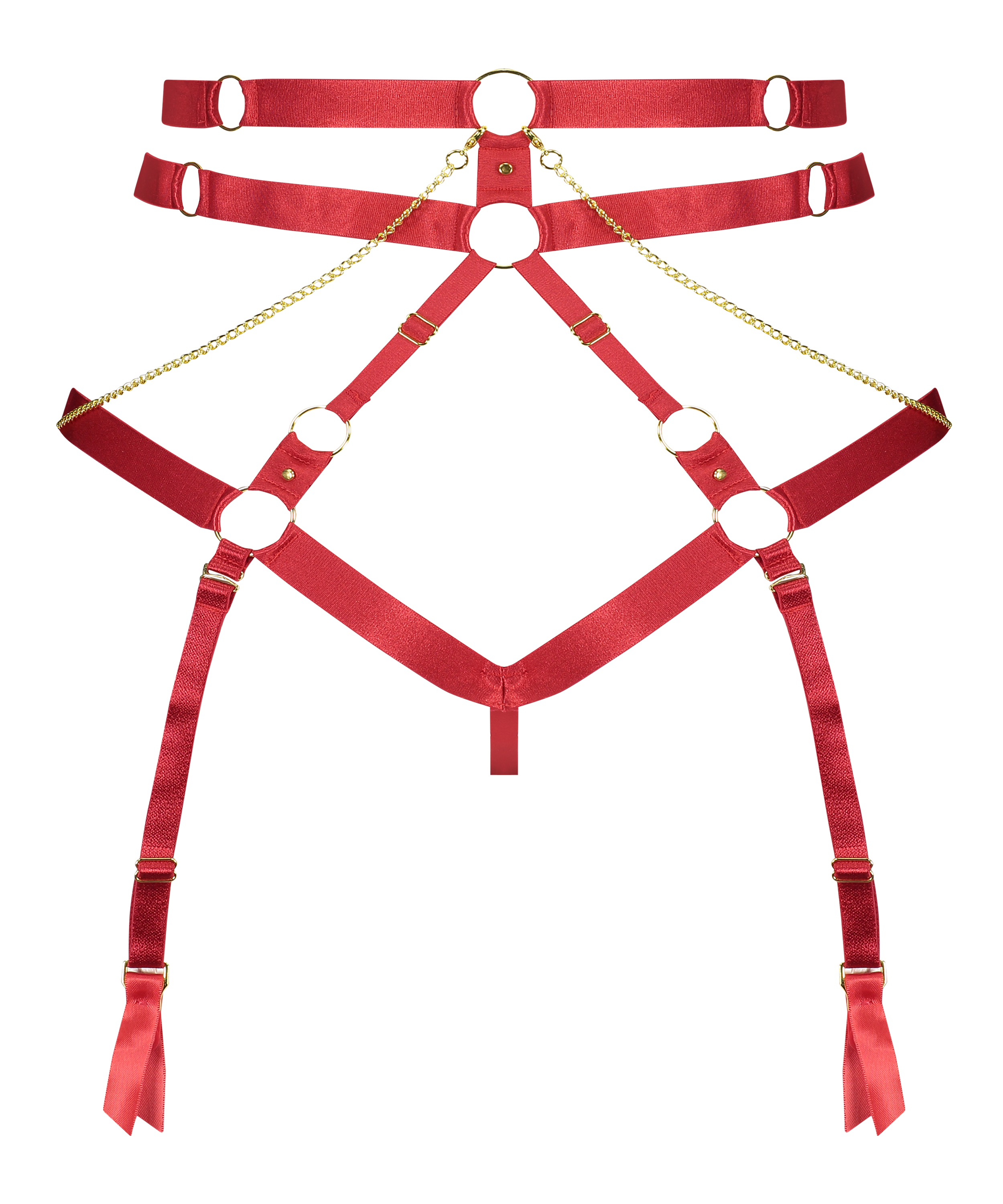 Bundløs g-streng Tenessee, rød, main