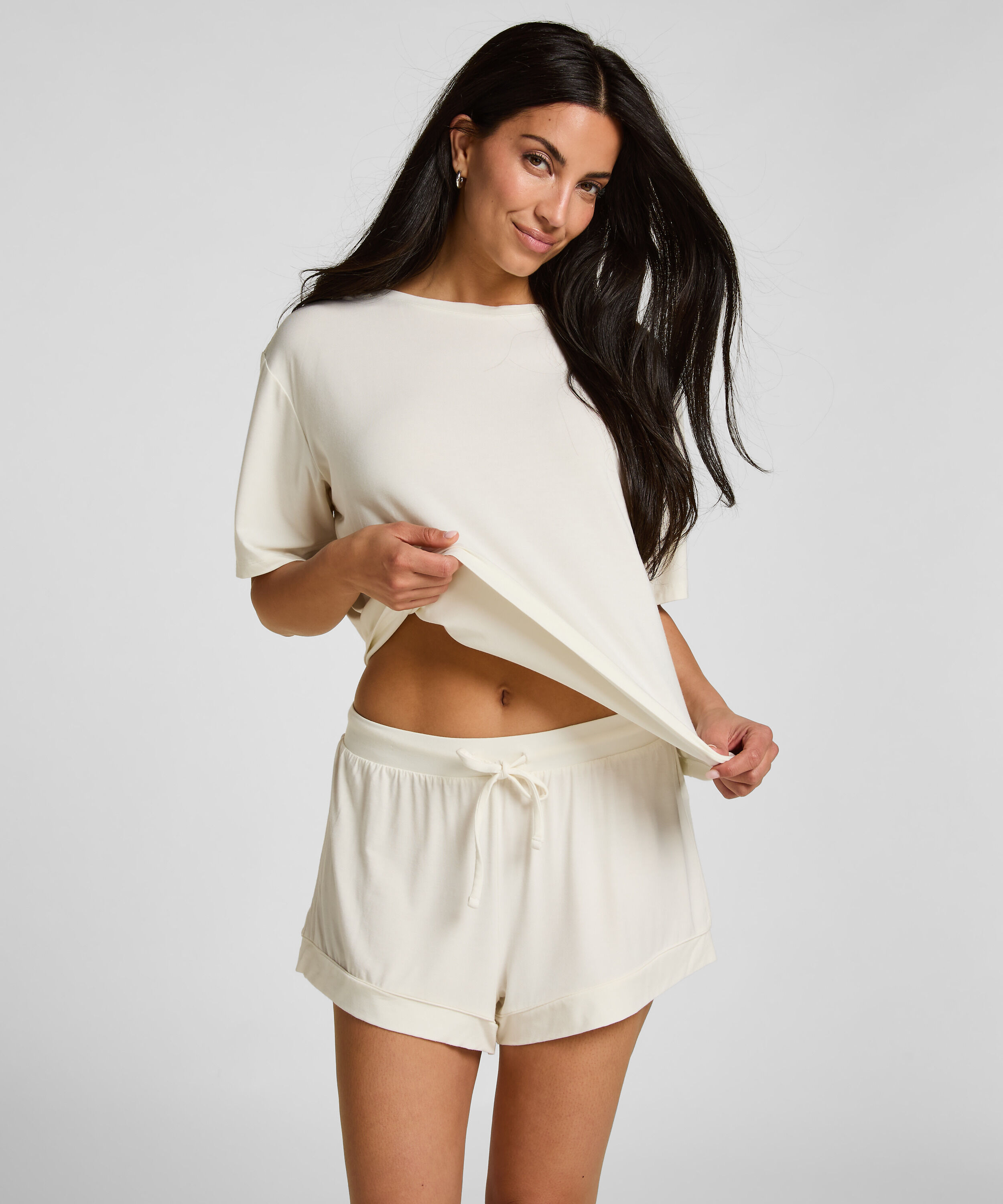Pyjamas Top Jersey Korte Ærmer