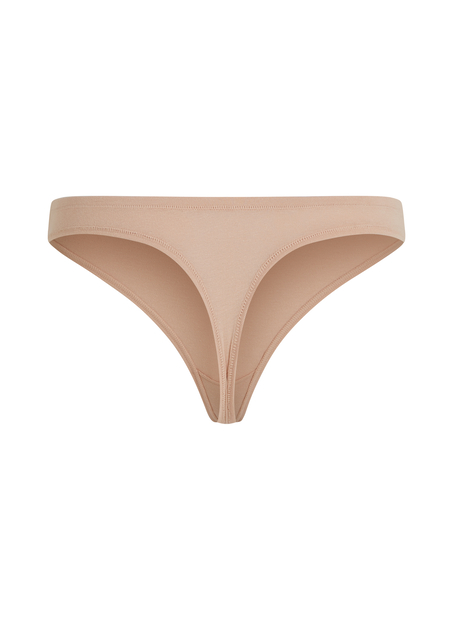 Af bomuld Kira g-streng, Beige