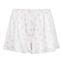 Shorts Pointelle, Hvid
