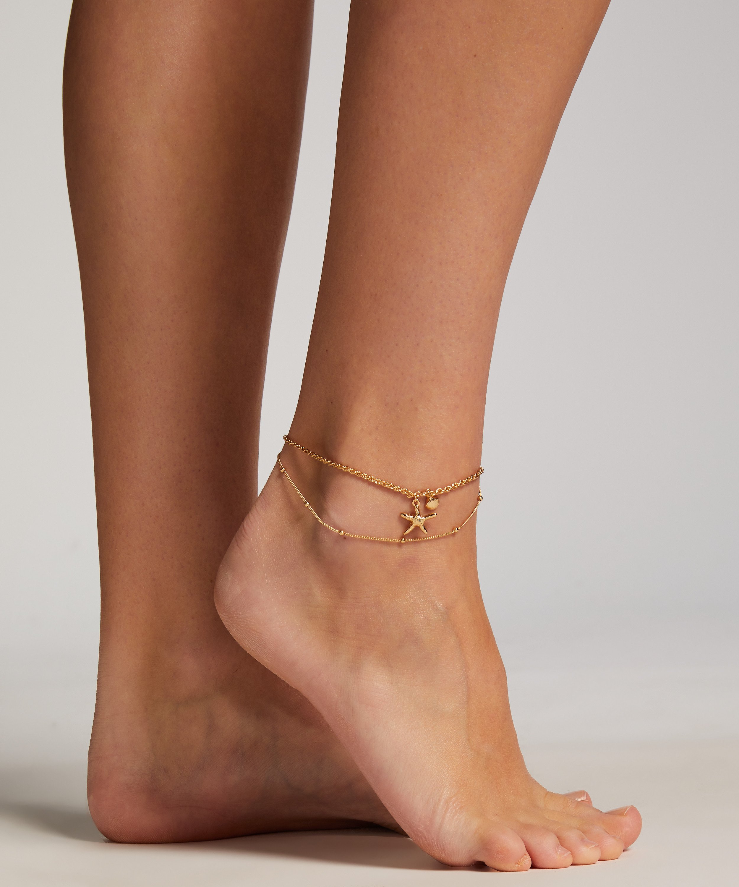 Ankelkæde, gul, main