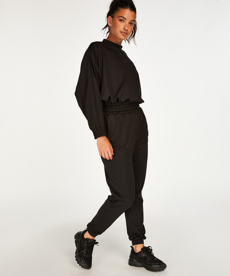 HKNX-joggingbukser Flow, sort