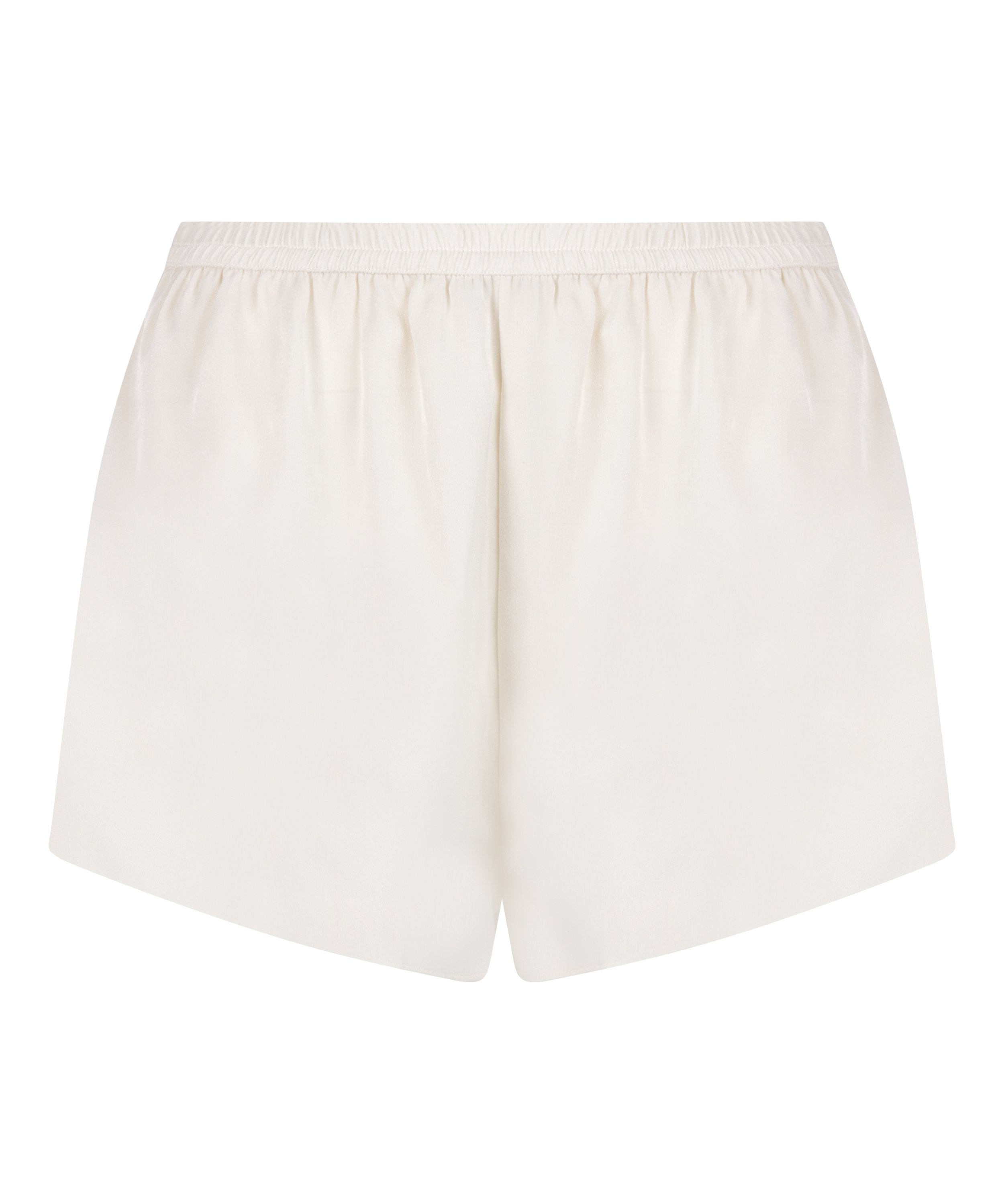 Shorts Satin Minimal, Hvid, main