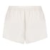 Shorts Satin Minimal, Hvid