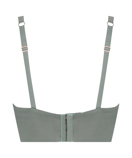 Formstøbt longline bøjle-bh Nicole, Grøn