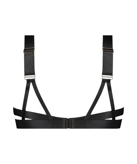 Ikke-formstøbt bøjle-bh Casanova, Sort