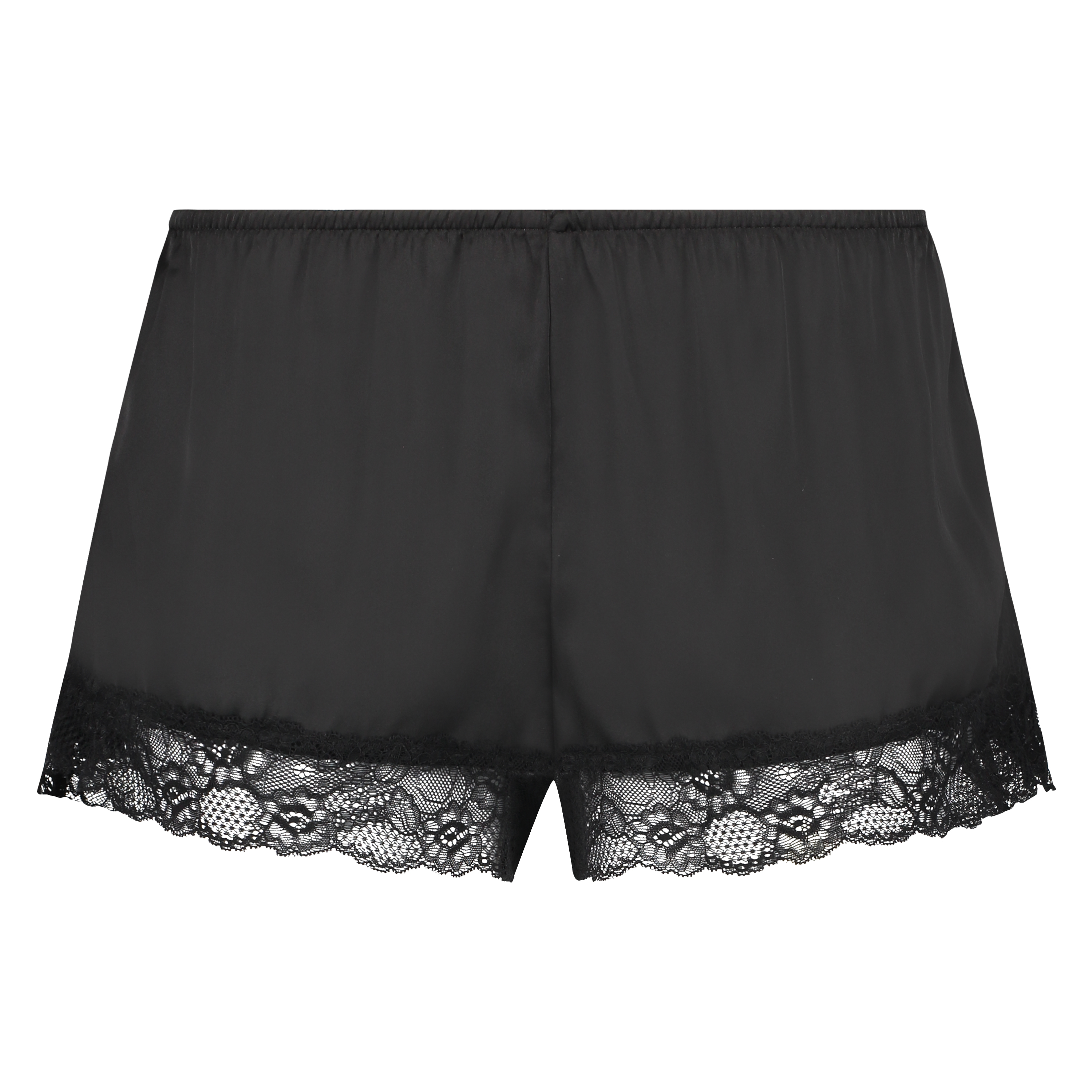 Pyjamasshorts Satin, Sort, main