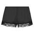 Pyjamasshorts Satin, Sort