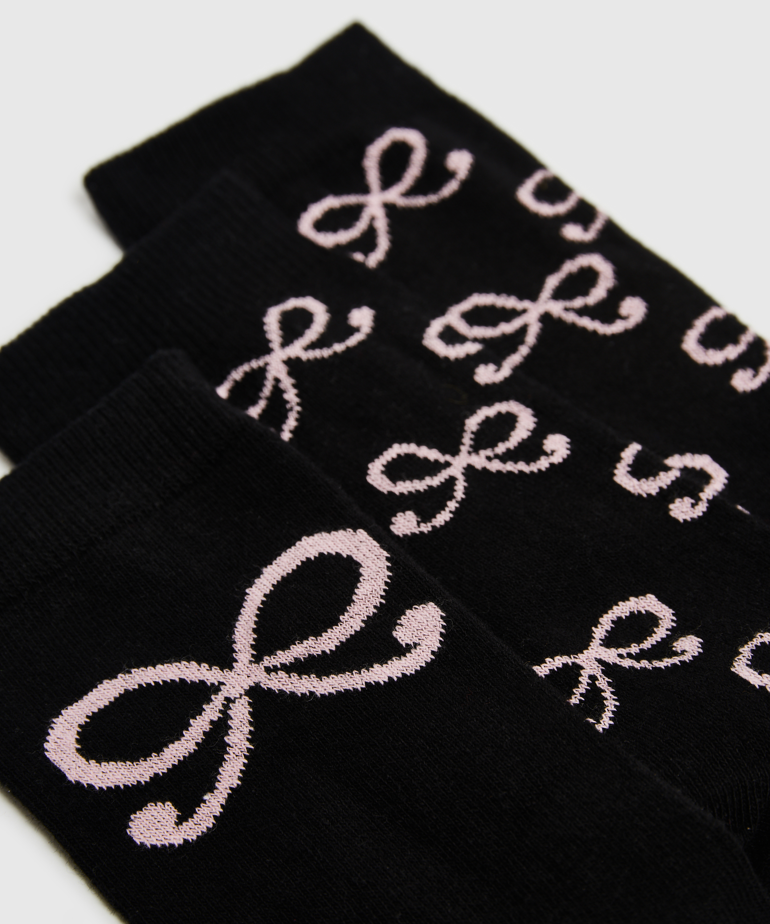 2 Par Bomuldssokker, Grå, main