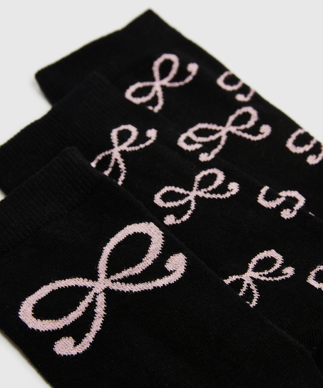 2 Par Bomuldssokker, Grå