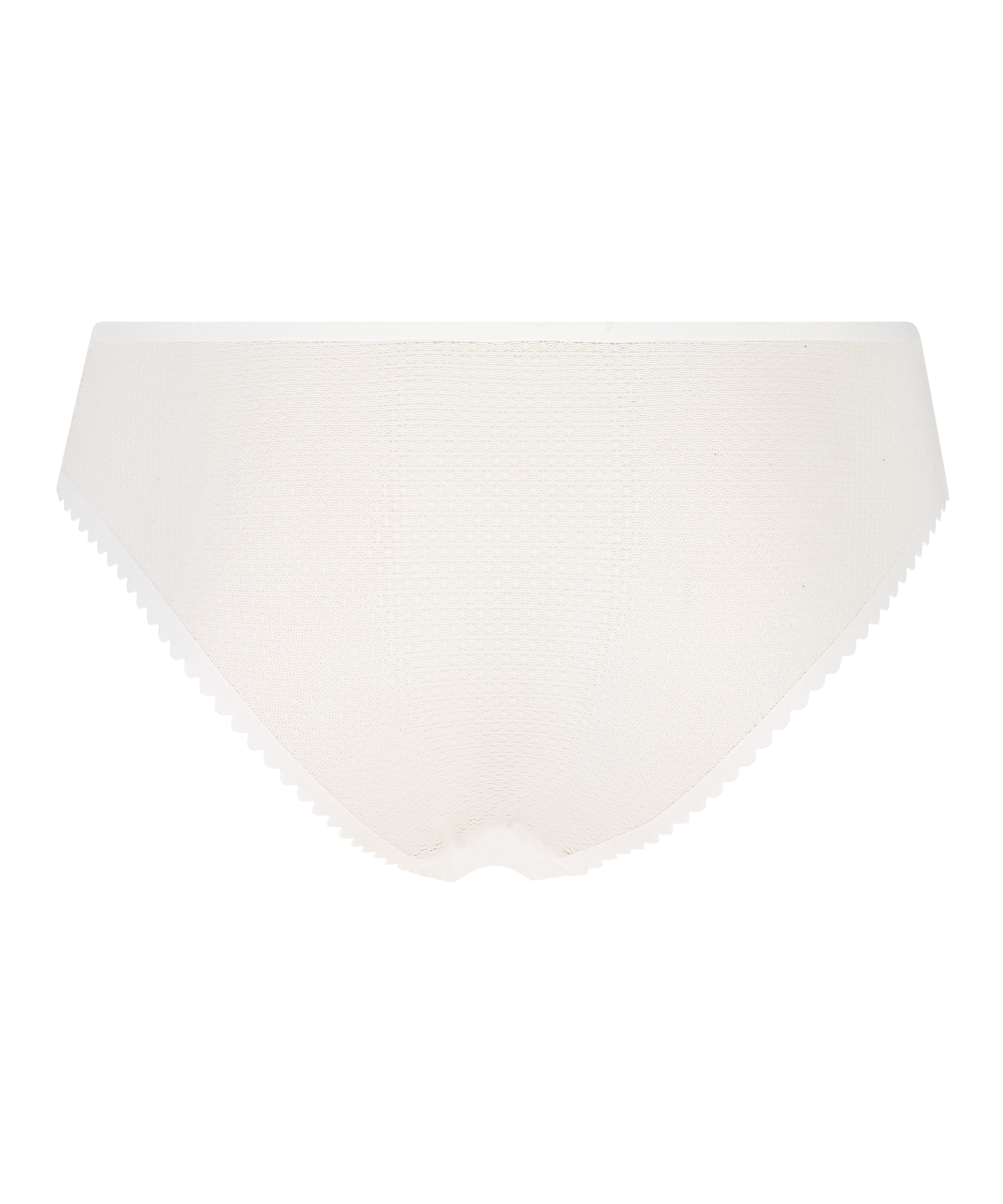 Invisible brasiliansk trusse, hvid, main