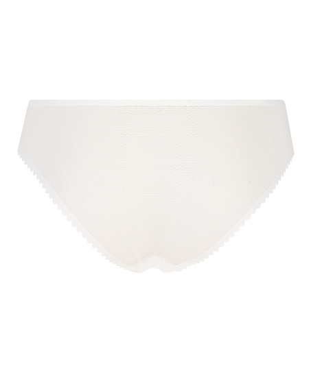 Invisible brasiliansk trusse, hvid