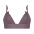 Smooth Triangle Bralette, Brun