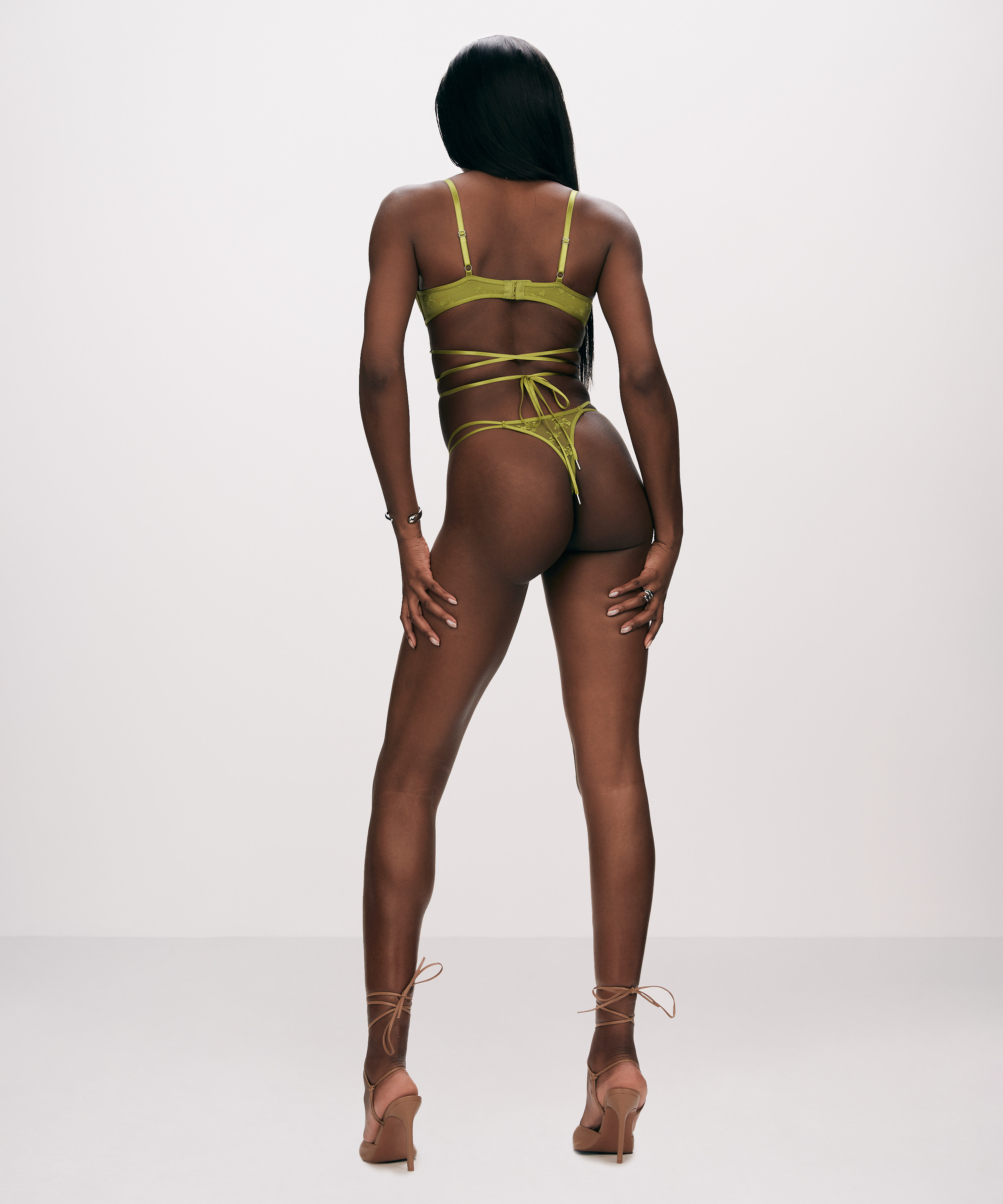 G-streng Minnie, grøn, main