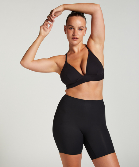 Smooth Triangle Bralette, Sort