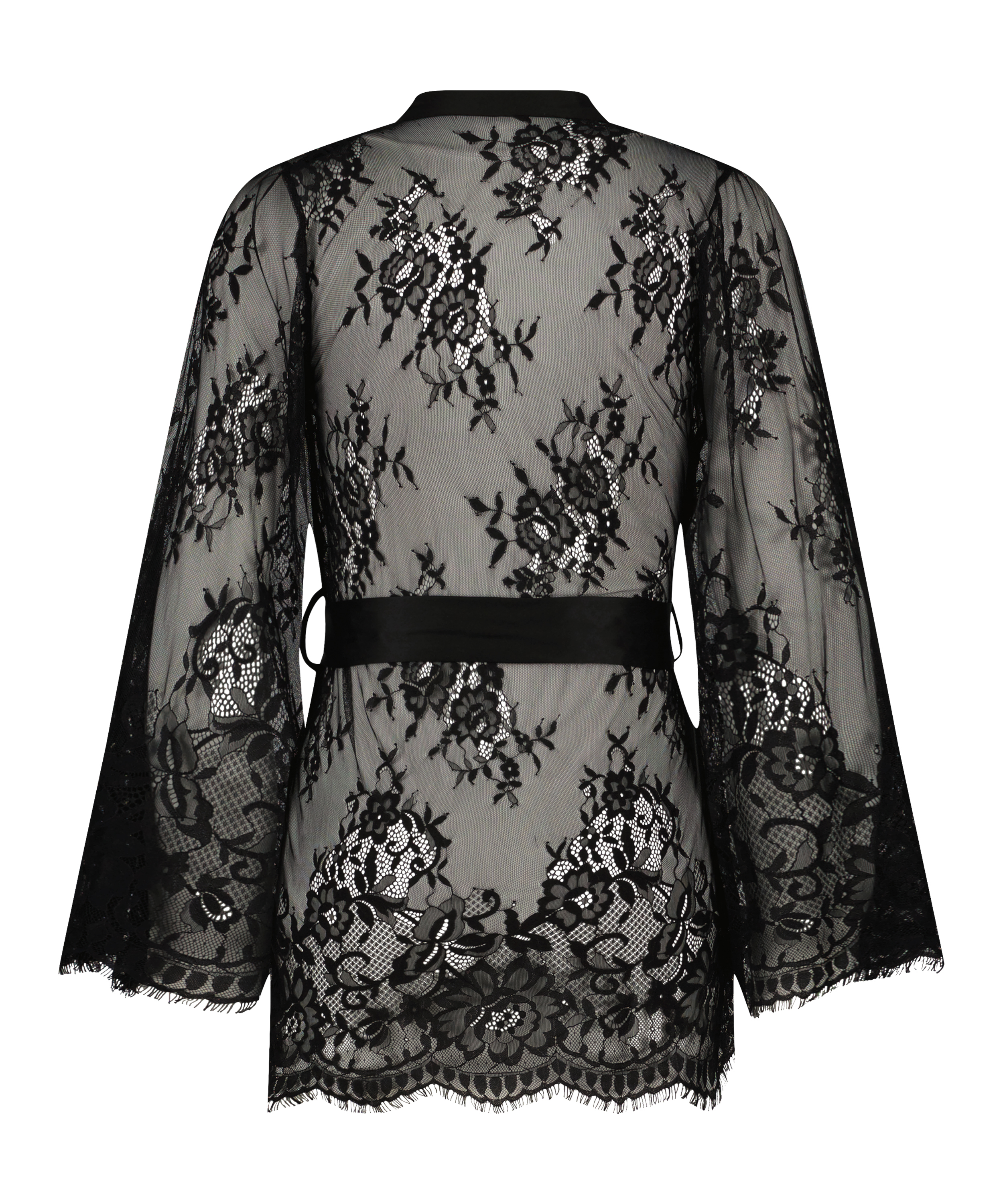 Kimono Lace Isabelle, Sort, main