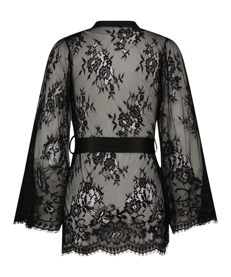 Kimono Lace Isabelle, Sort