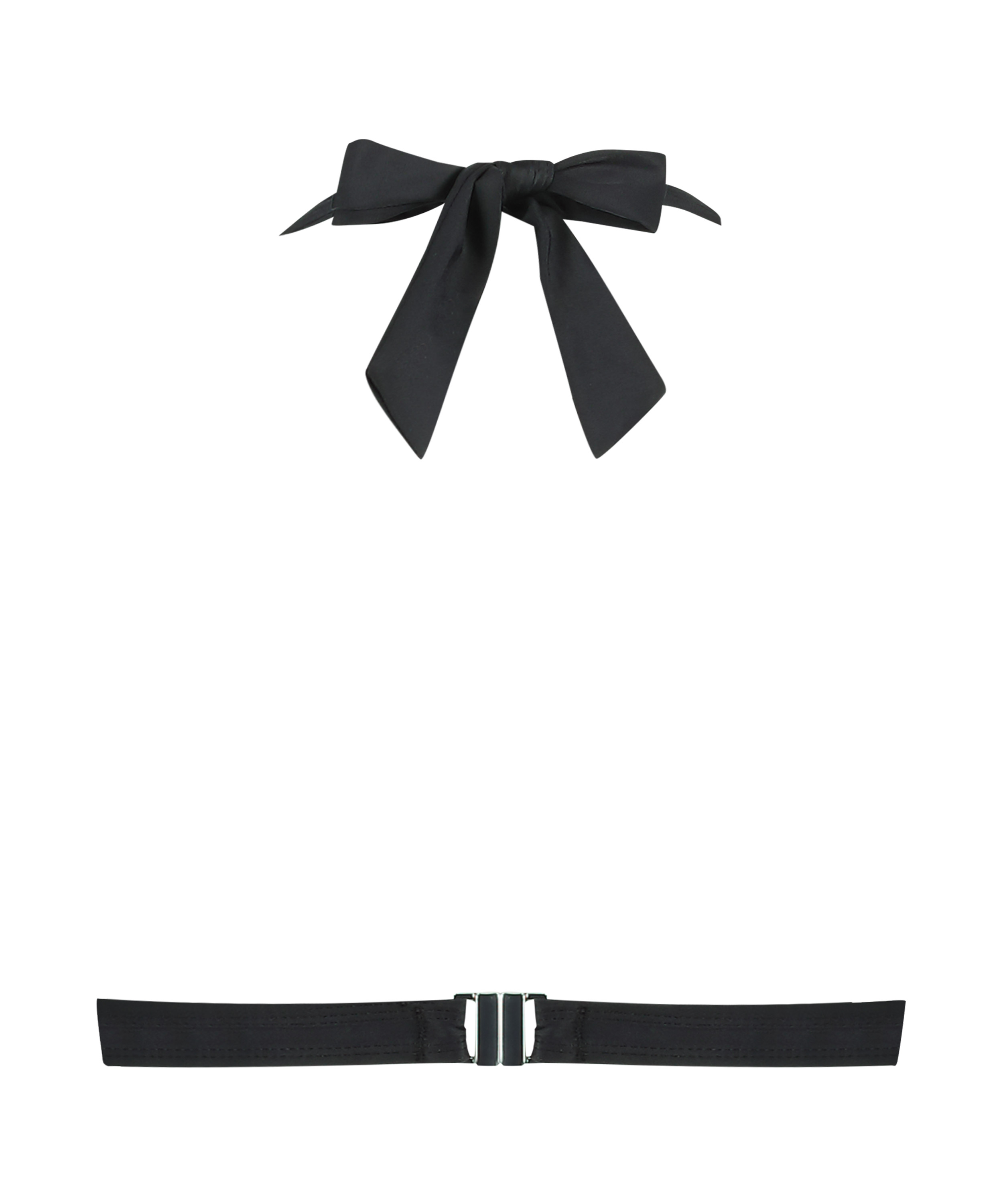 Triangle-bikinitop Luxe, Sort, main