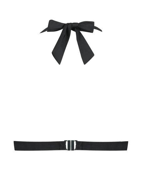 Triangle-bikinitop Luxe, Sort