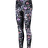 HKMX High Waisted Sportlegging Flower, sort
