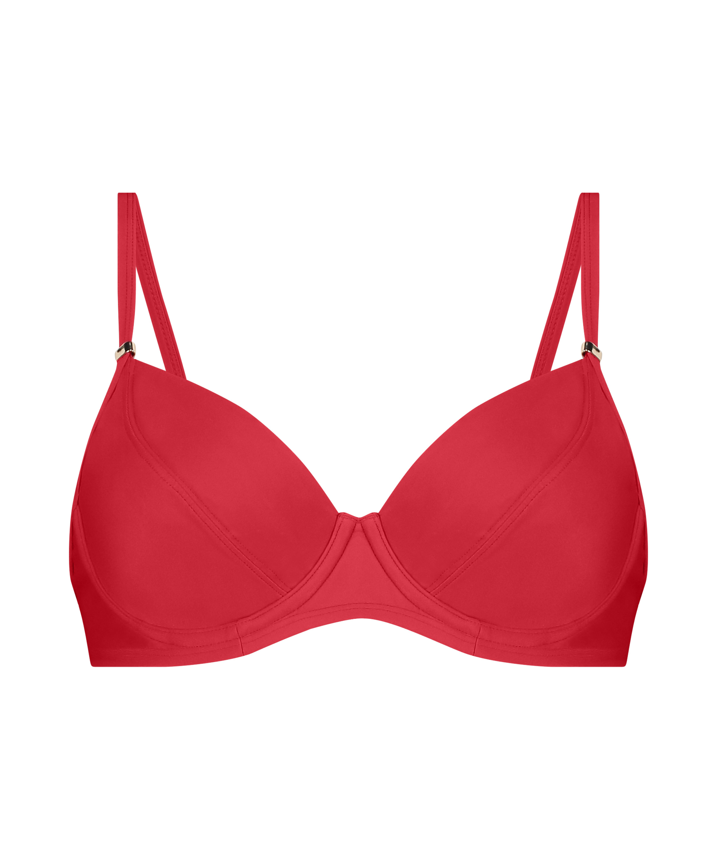 Bikinitop Luxe, rød, main