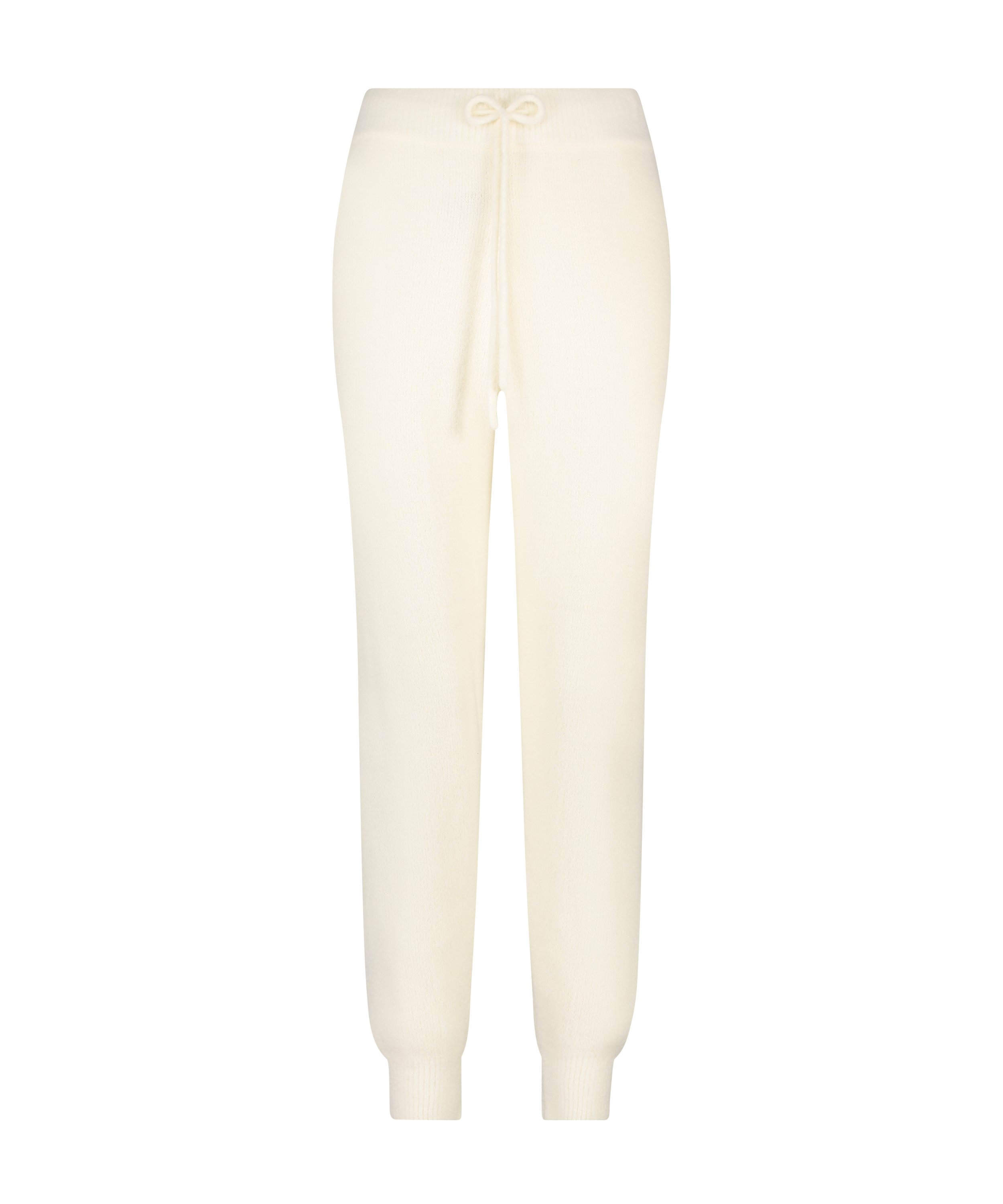 Premium Tr&aelig;ningsbukser fluffy, hvid, main