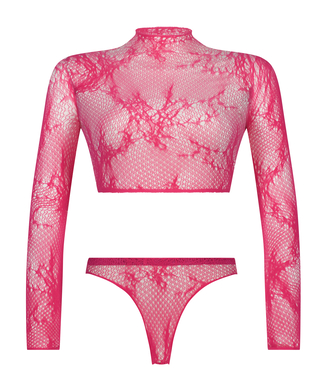Private Lace Set, pink