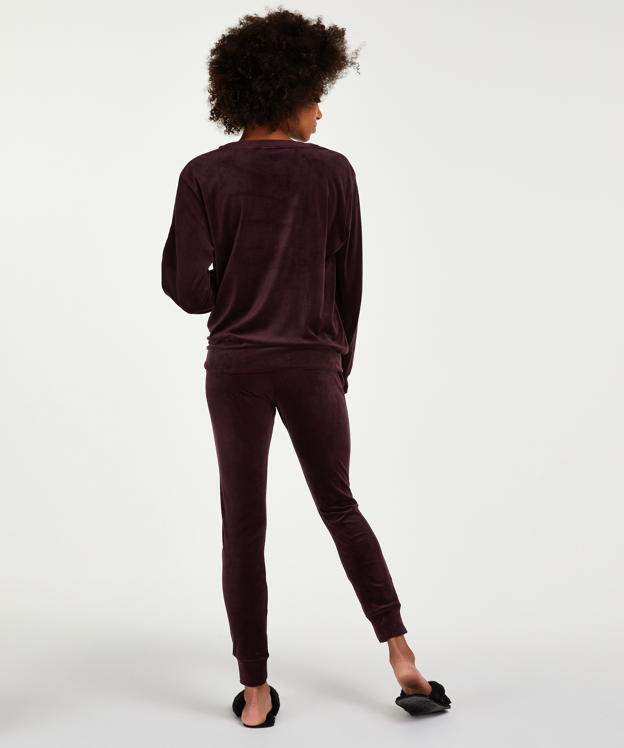 Top Velour Shimmer, Lilla, main