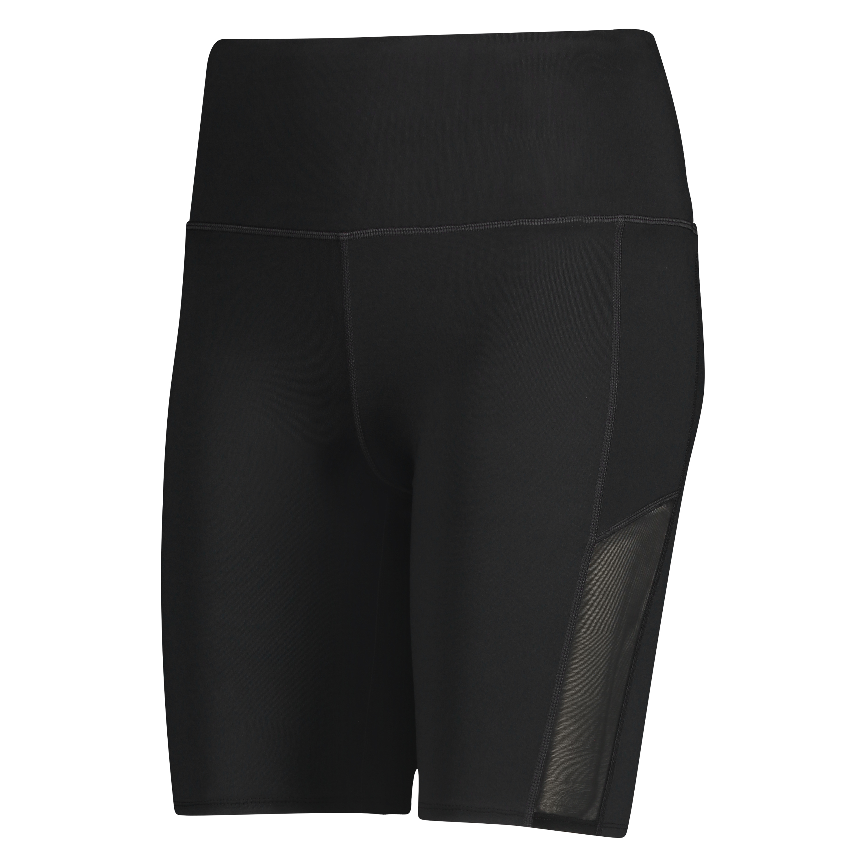 HKMX high waisted bike shorts, sort, main