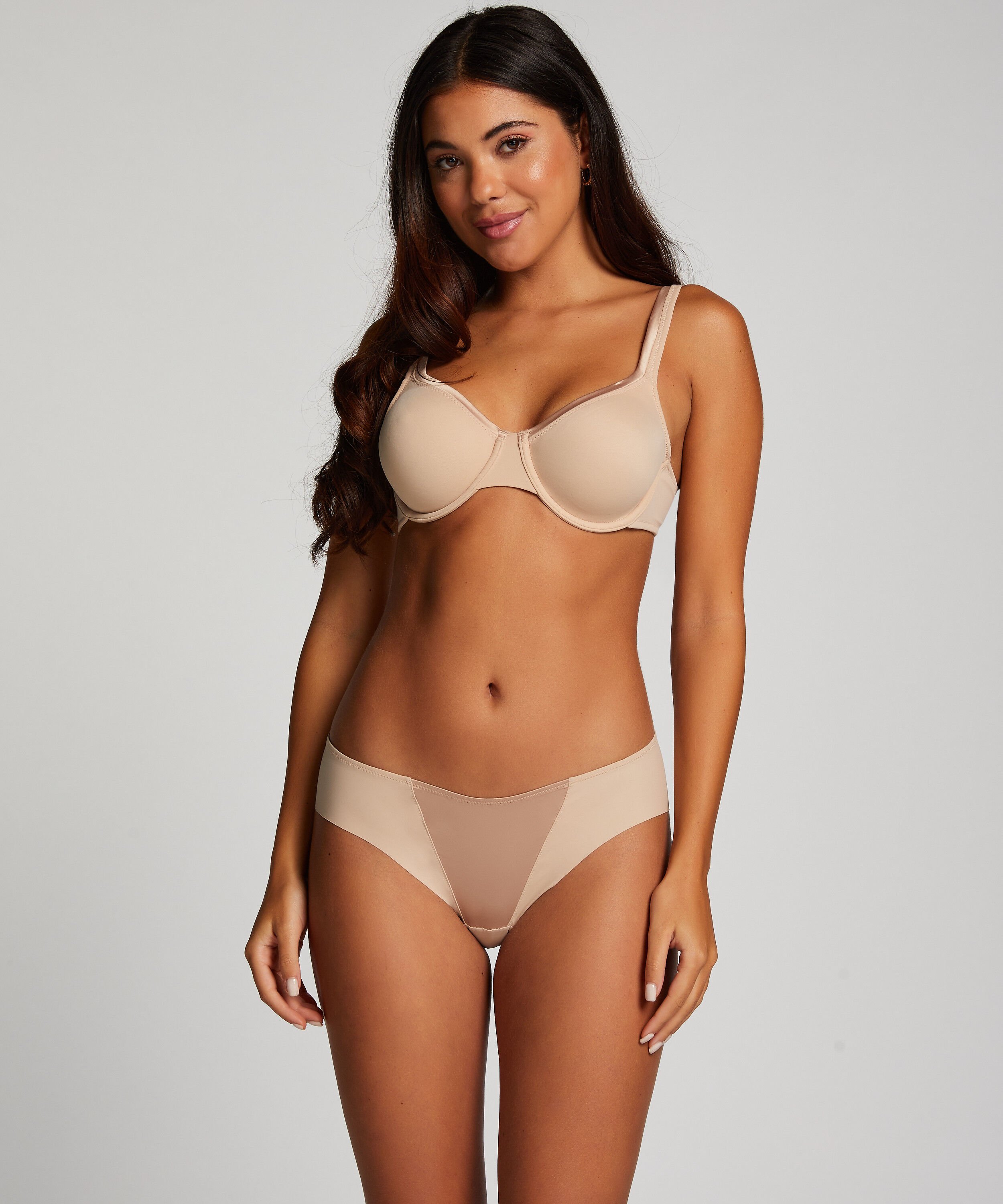 Satin Fleece trusse, Beige