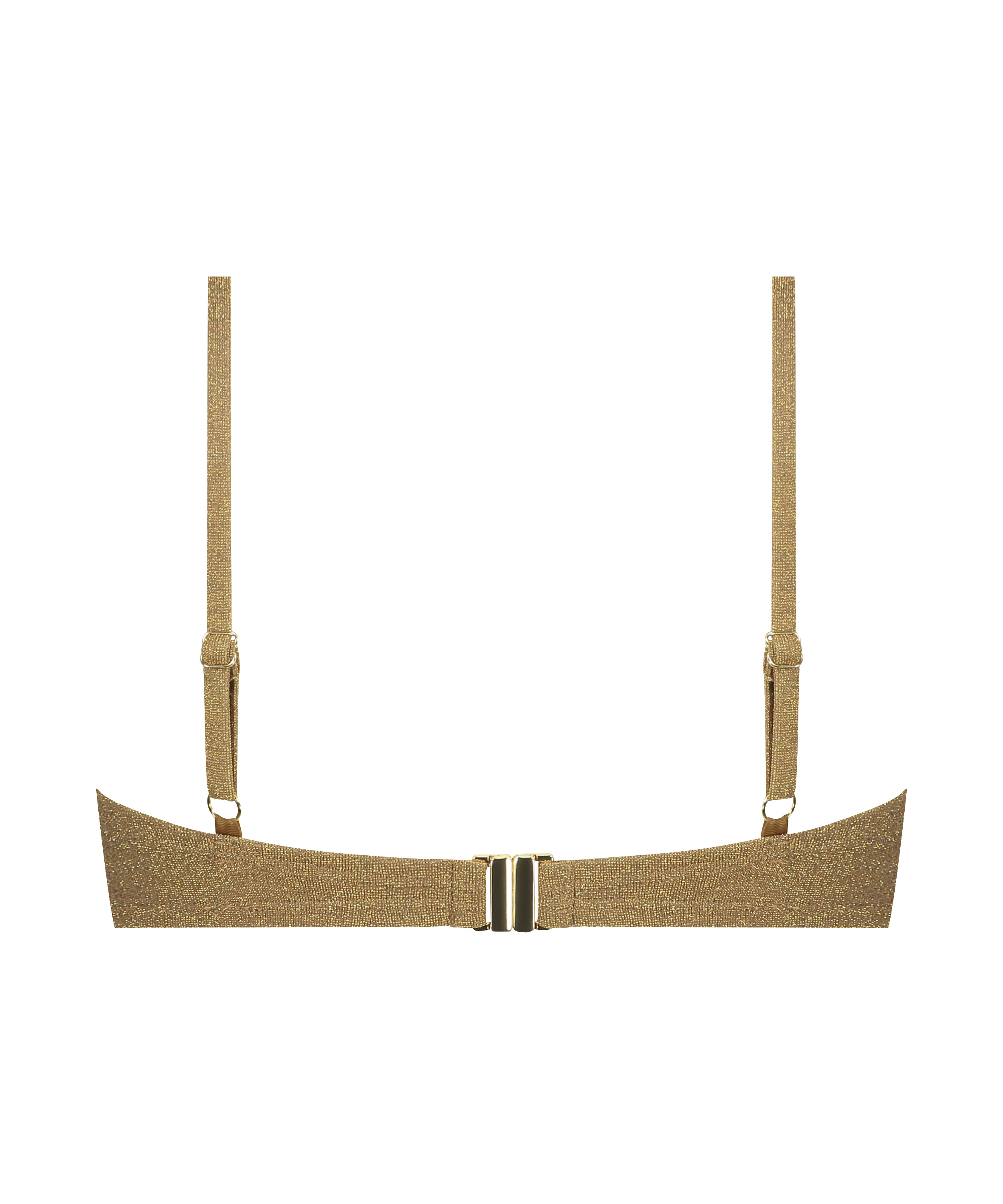 Bikinitop Goldie Shimmer, Gul, main