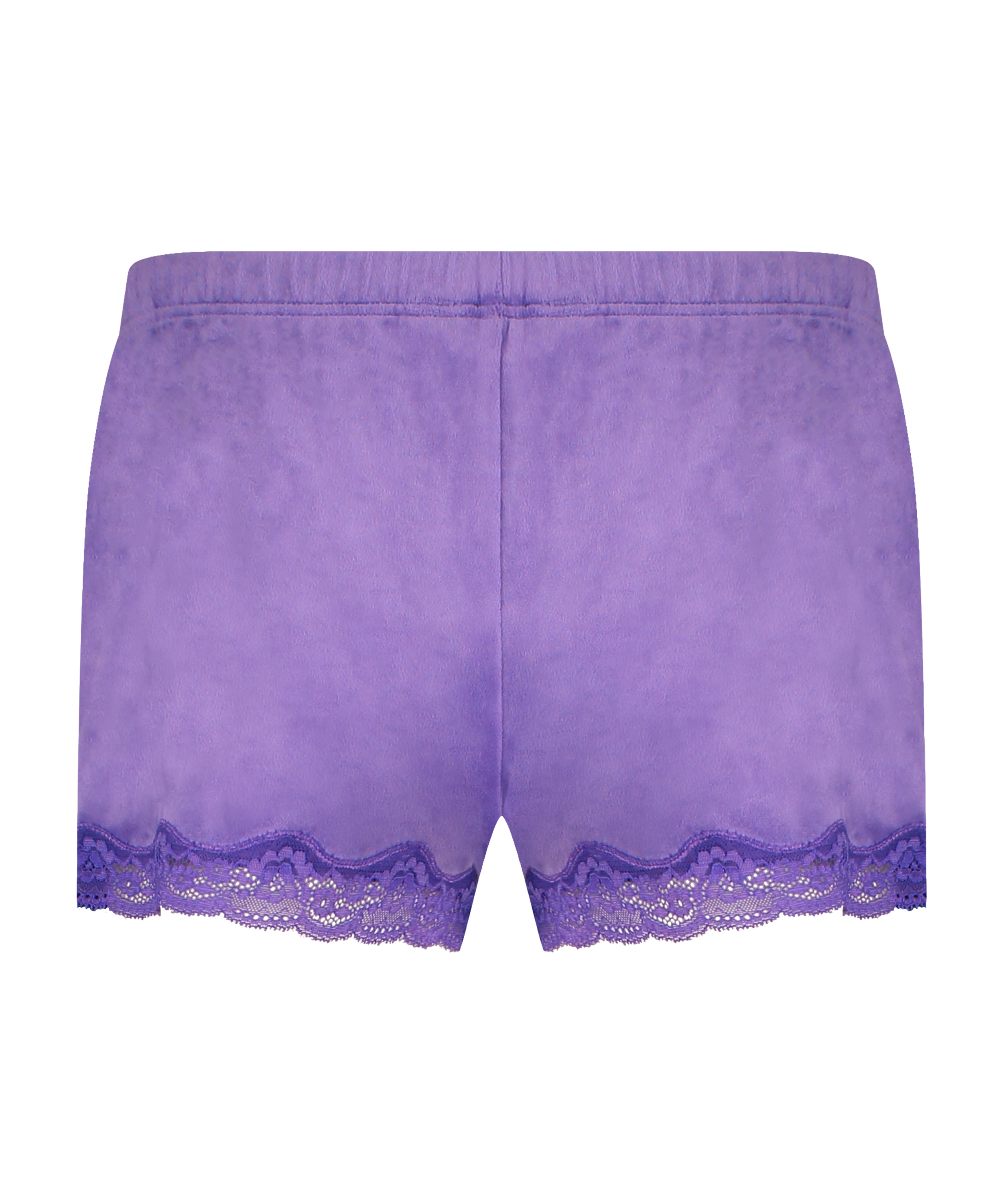 Shorts velour Lace, Lilla, main