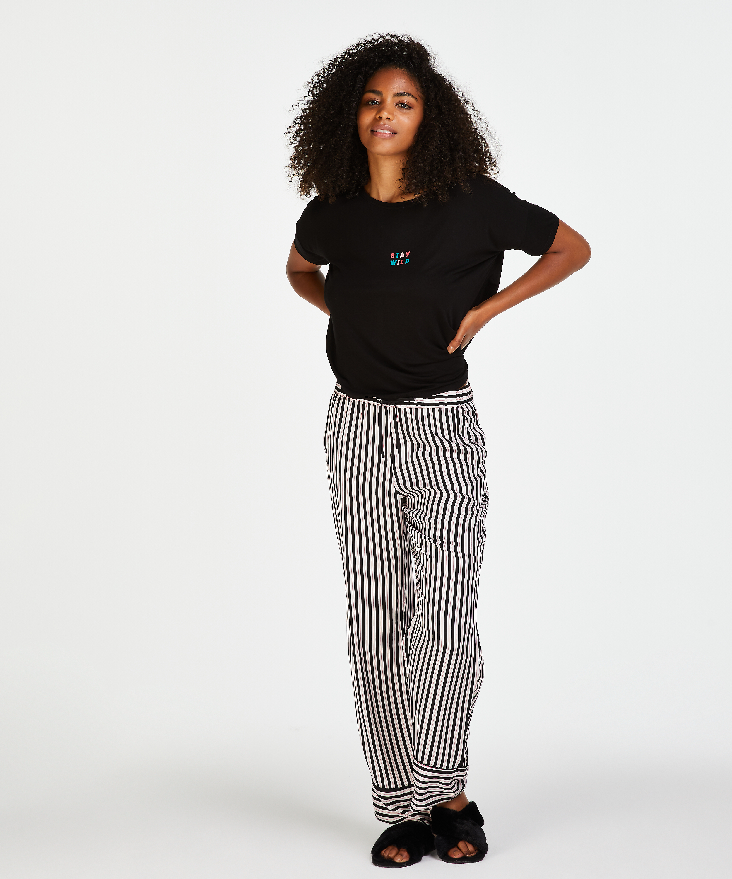 Wowen pants, Sort, main