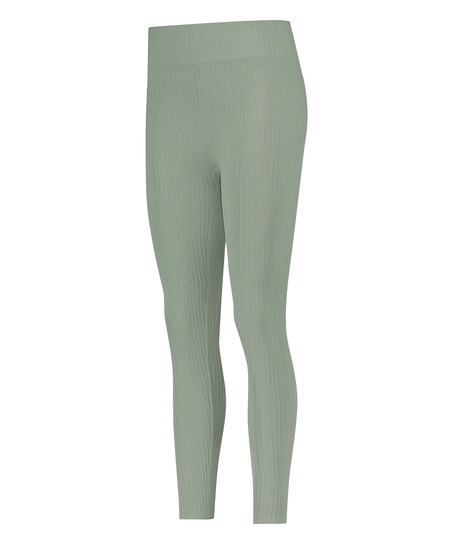HKMX High waisted sømløse sportsleggings, Grøn